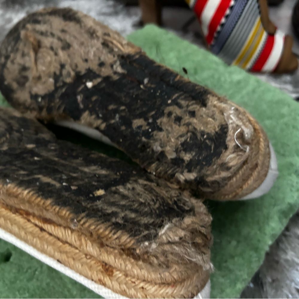Hermes Espadrilles insect flats classic loafers rare vintage shoes bug slide ins - Picture 7 of 13